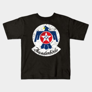 Thunderbirds USAF Vintage Kids T-Shirt